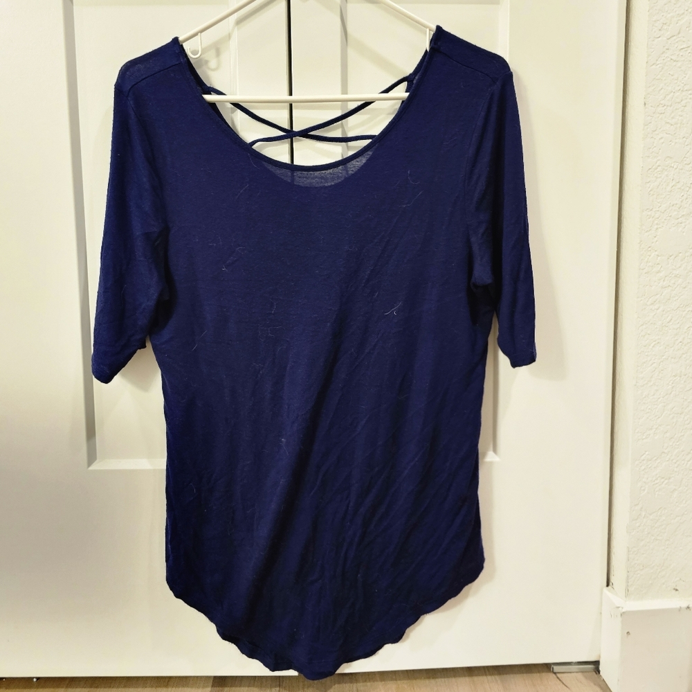 Extremely soft women's small blue shirt